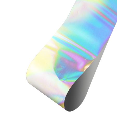 Nail casting foils №30 Silver holography