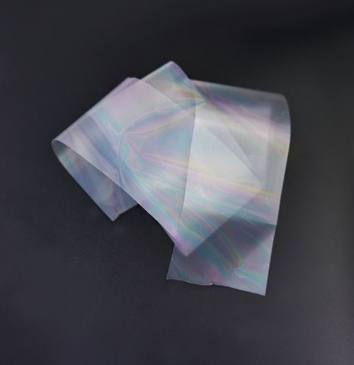 Nail casting foils №65 transparent opal holography