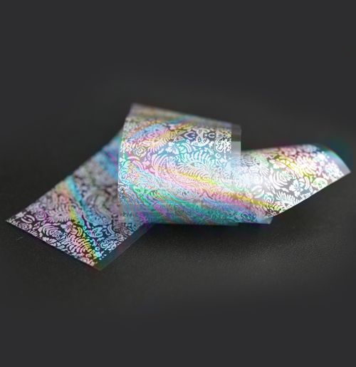 Nail casting foils №71 holography patterns