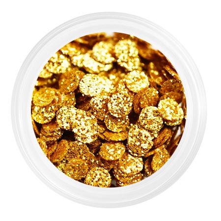 Kamifubuki К136 "Ice confetti" gold
