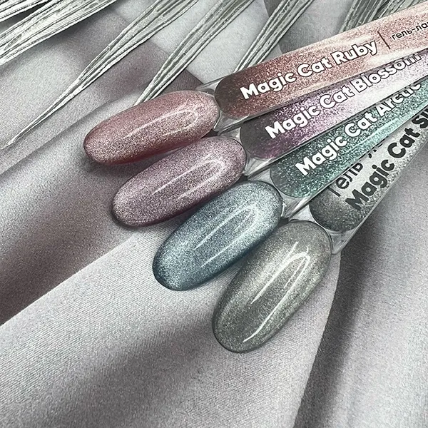 Magic Cat Silver Gel Polish, 8 ml