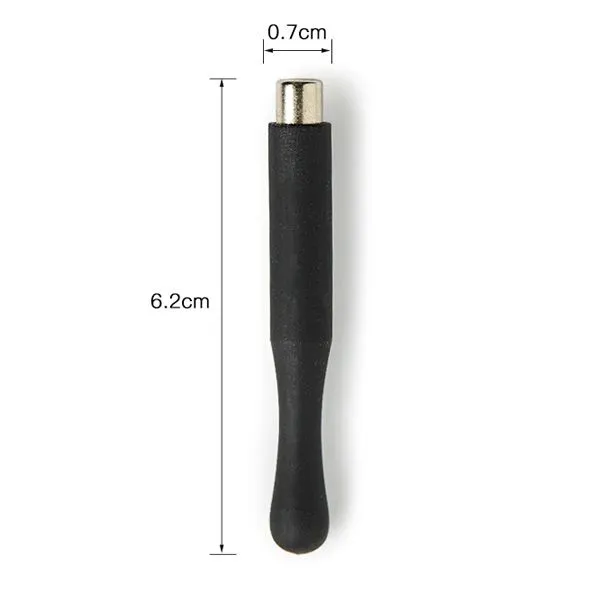 Cylindrical magnet with silicone holder